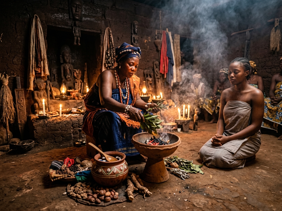 Désenvoûtement et purification vodoun à Ouidah